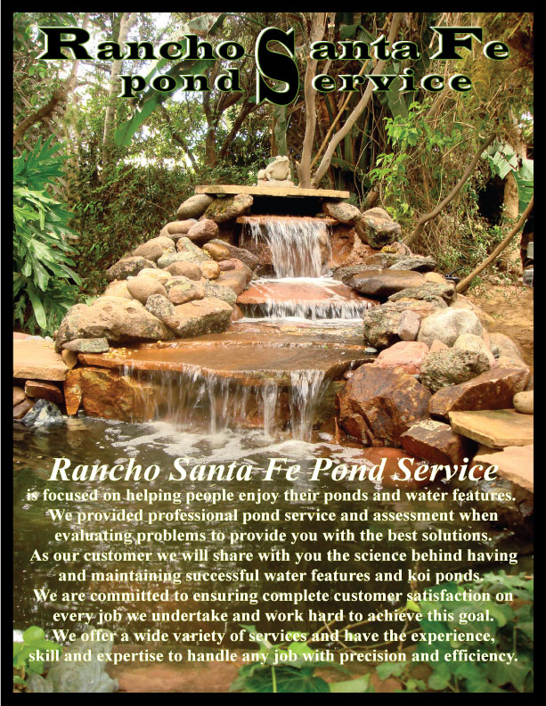 Cardiff Ponds - RANCHO SANTA FE POND SERVICE